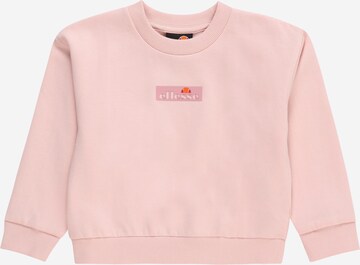 ELLESSE Sweatshirt 'Stoio' in Pink: front