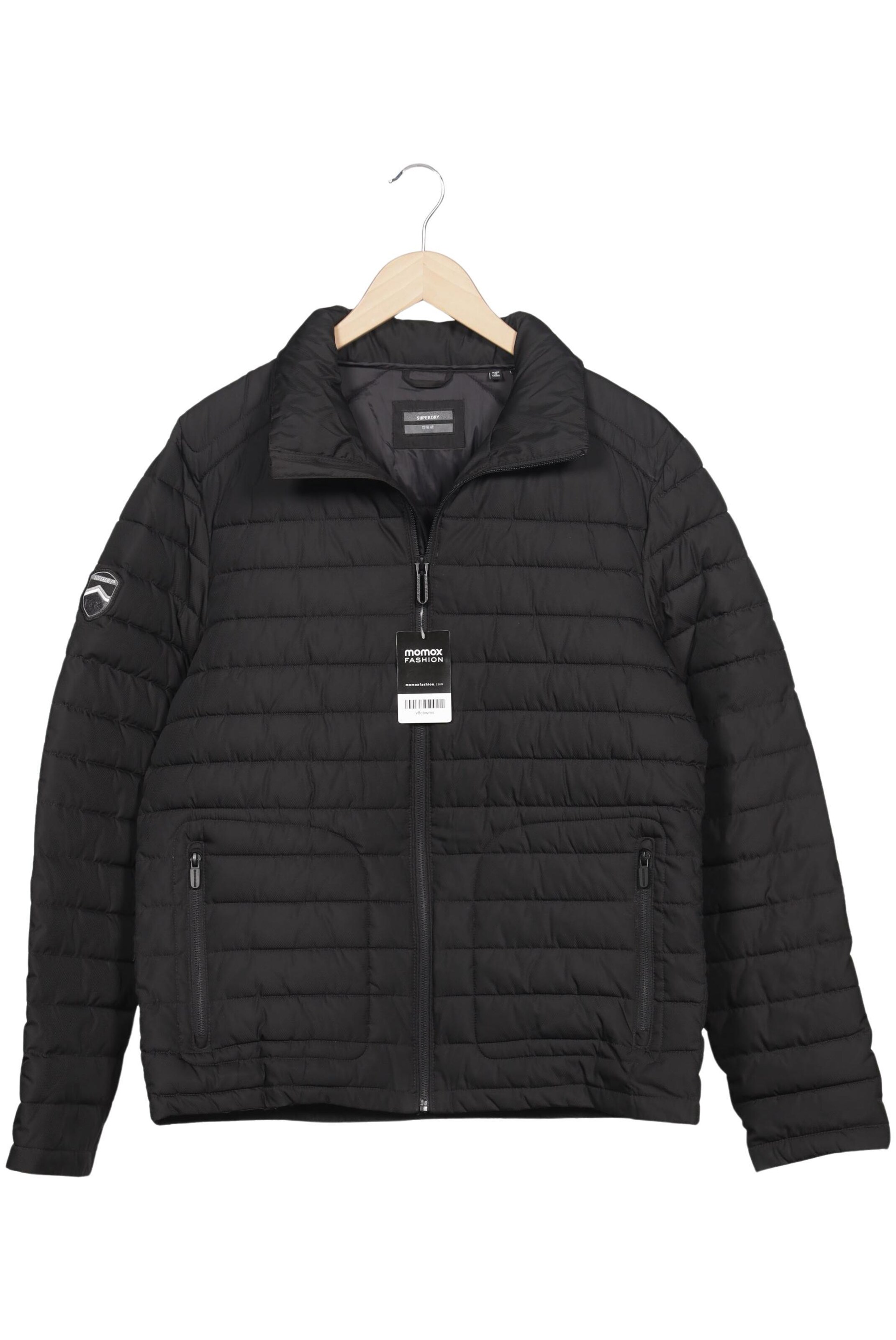 Superdry Jacket & Coat in L in Black: front