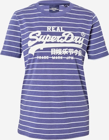 Superdry Shirt in Blau: predná strana