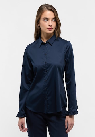 ETERNA Blouse in Blauw: voorkant