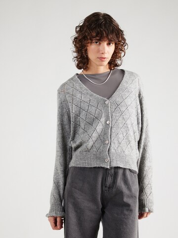 Cardigan 'LETTY' JDY en gris : devant