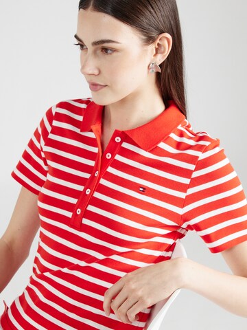 TOMMY HILFIGER Poloshirt '1985' in Rot