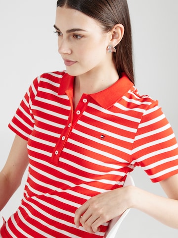 TOMMY HILFIGER Poloshirt '1985' in Rot