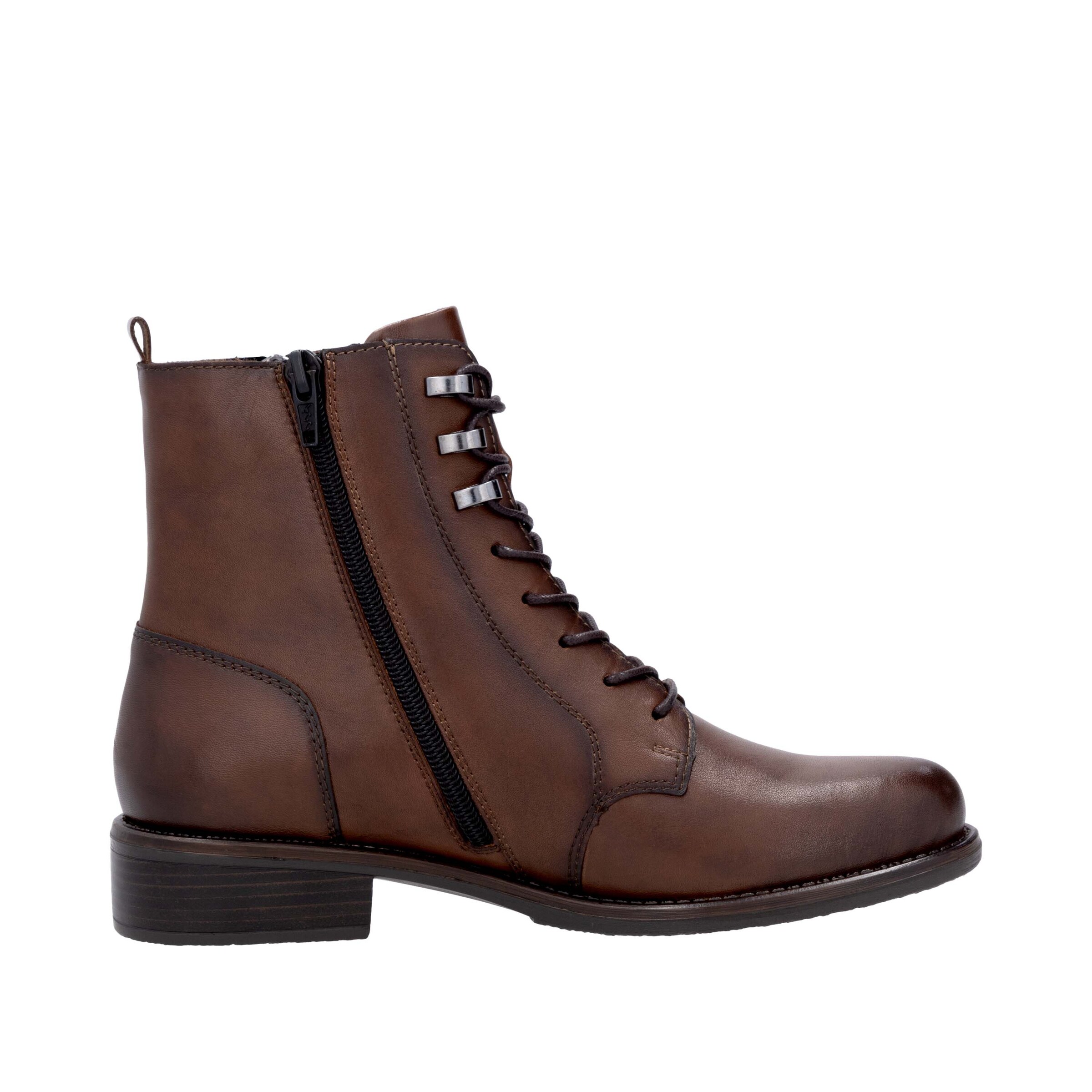 REMONTE - Botim com fivela em castanho