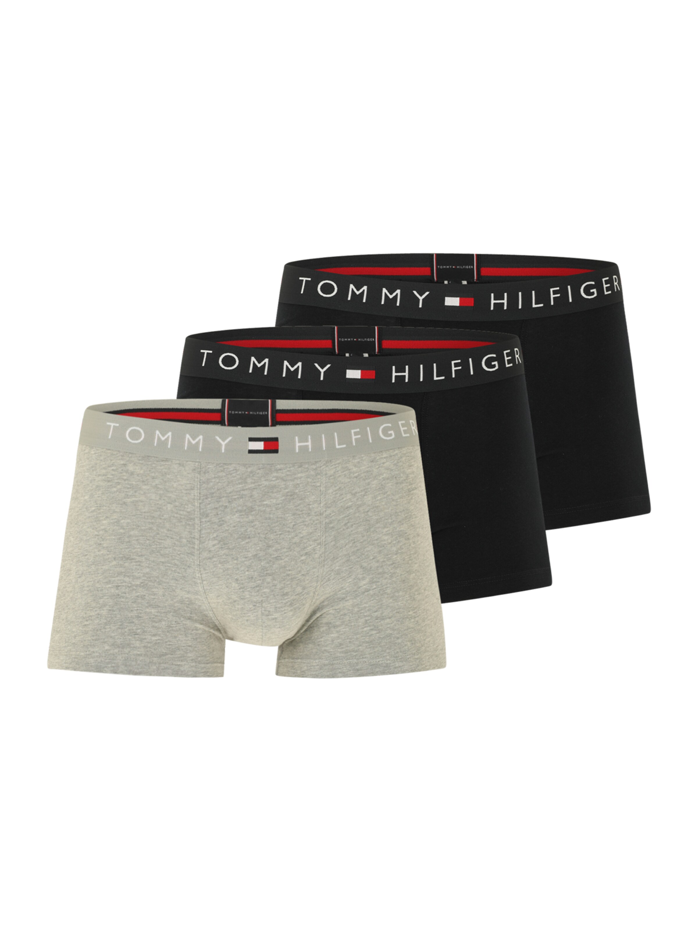 Boxeri de la Tommy Hilfiger Underwear pe gri: față