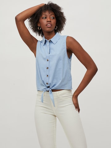 VILA Blouse 'Fanzi' in Blue: front