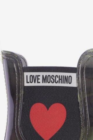 Love Moschino Dress Boots in 38 in Green