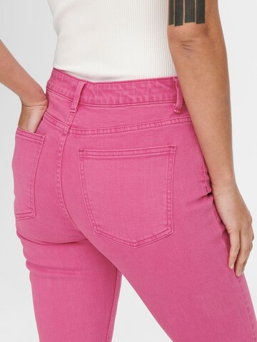 ONLY Slimfit Jeans 'Emily' in Roze