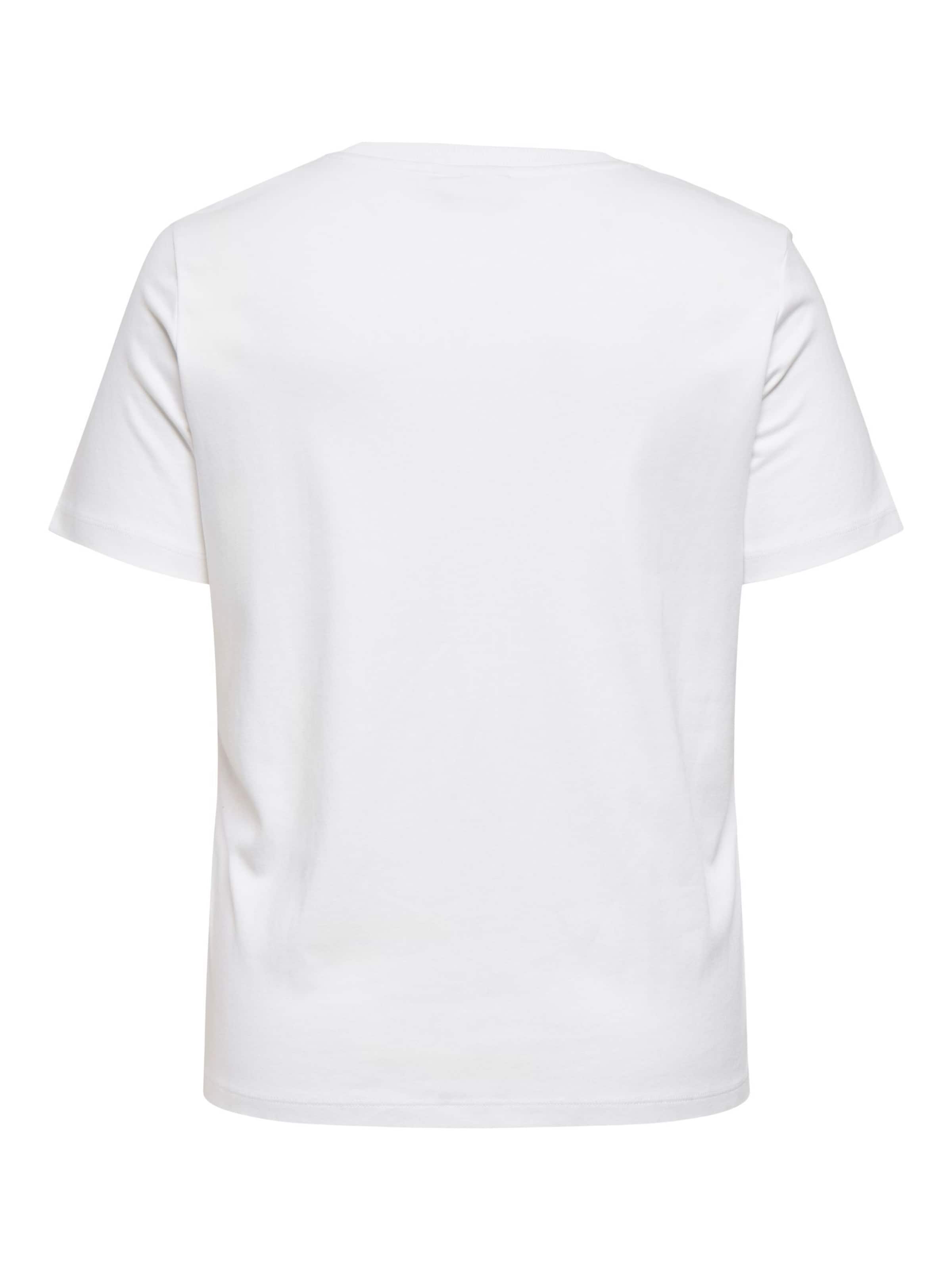ONLY Carmakoma T-shirt 'CARJen' i vit