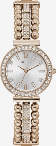 GUESS Analoog horloge ' GALA ' in Goud