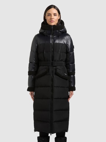 khujo - Sobretudo de inverno 'Julita3' em preto: frente
