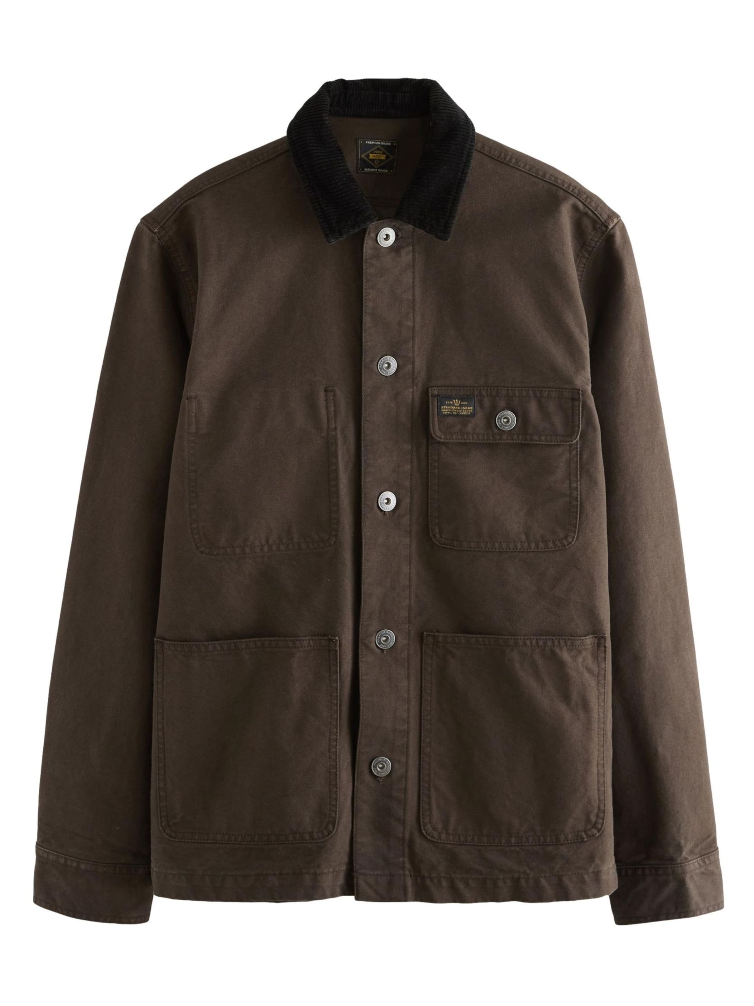 Next Φθινοπωρινό και ανοιξιάτικο μπουφάν σε καφέ, Άποψη προϊόντος