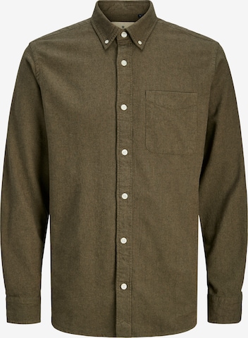 JACK & JONES Средняя посадка Рубашка 'JPRBLUBROOK' в Серый: спереди