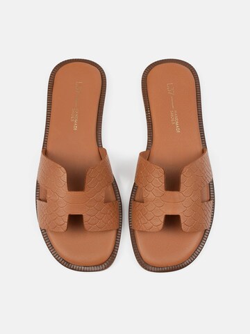 Mocassin 'MELT TO THE OCEAN' L37 HANDMADE SHOES en marron