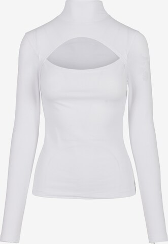 T-shirt Urban Classics en blanc : devant