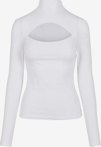 T-shirt Urban Classics en blanc : devant