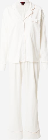 Misspap Pajama in White: front