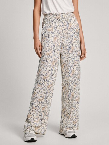 Pepe Jeans Regular Trousers ' MERET ' in Beige: front