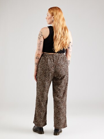 ONLY Carmakoma Wide leg Trousers in Brown