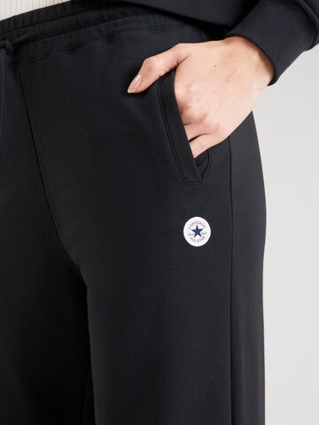 Wide Leg Pantalon CONVERSE en noir