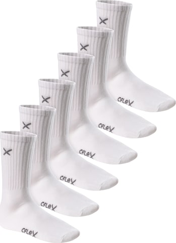 cflex Athletic Socks 'Lifestyle' in White: front