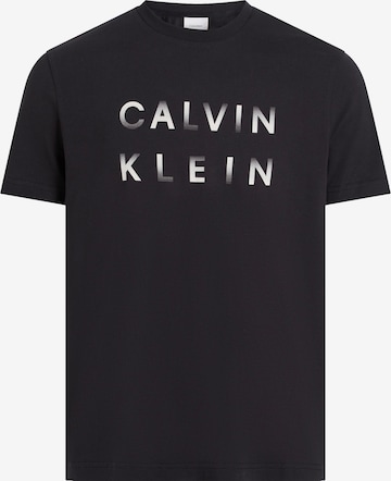 Tricou de la Calvin Klein pe negru: față