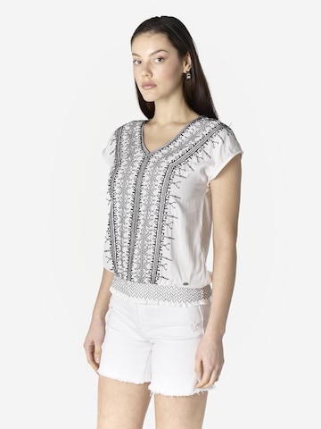 KOROSHI Bluzka w kolorze biały