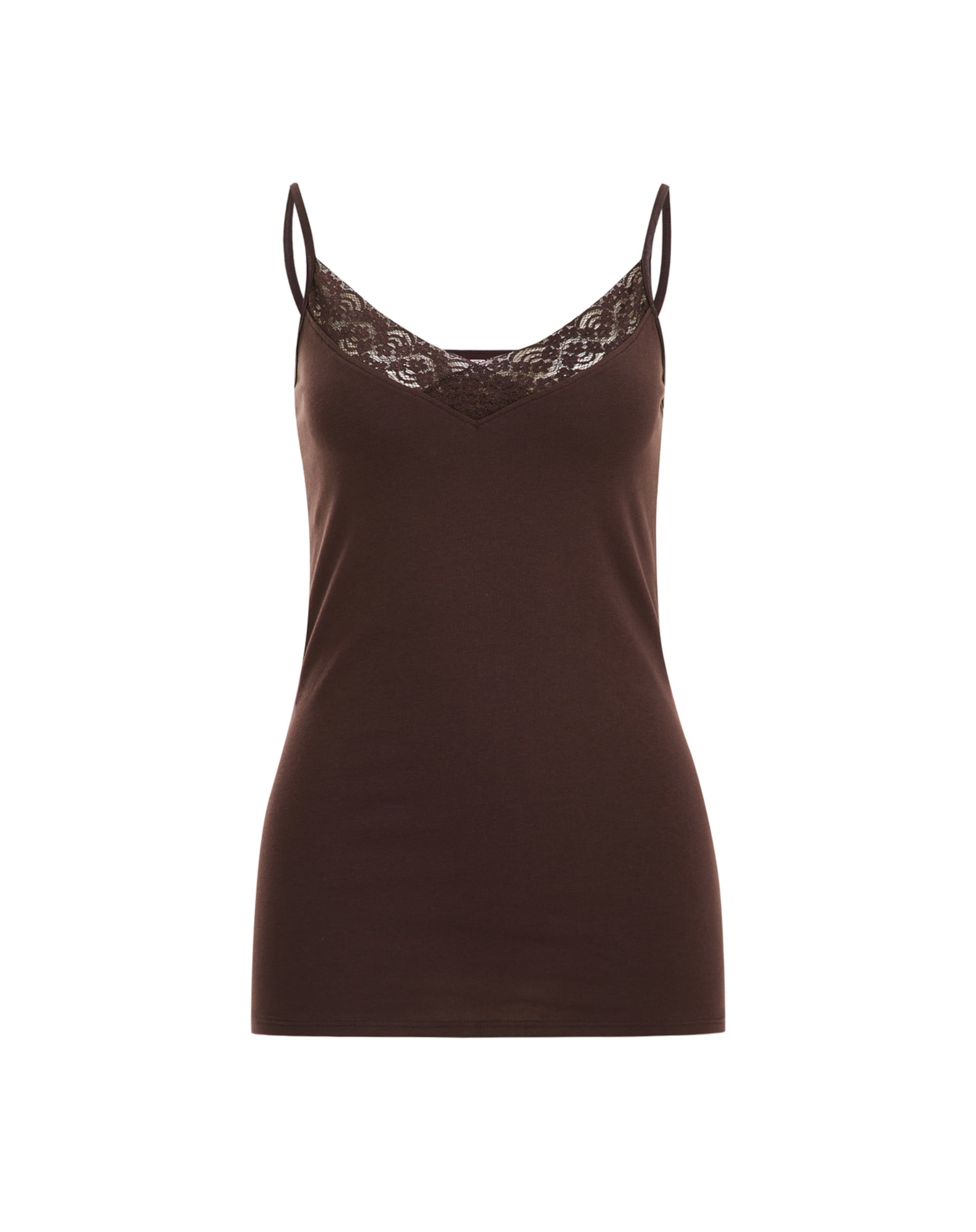 WE Fashion Topp i brun: framsida
