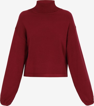 DreiMaster Klassik Neulepaita värissä punainen: etupuoli