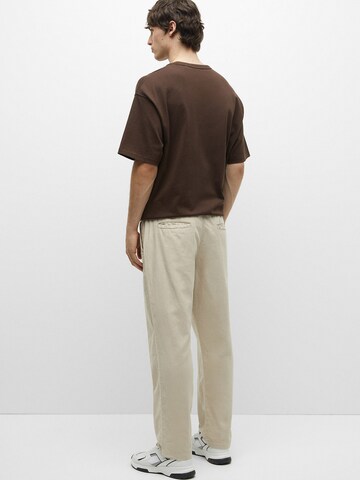 regular Pantaloni chino di Pull&Bear in beige