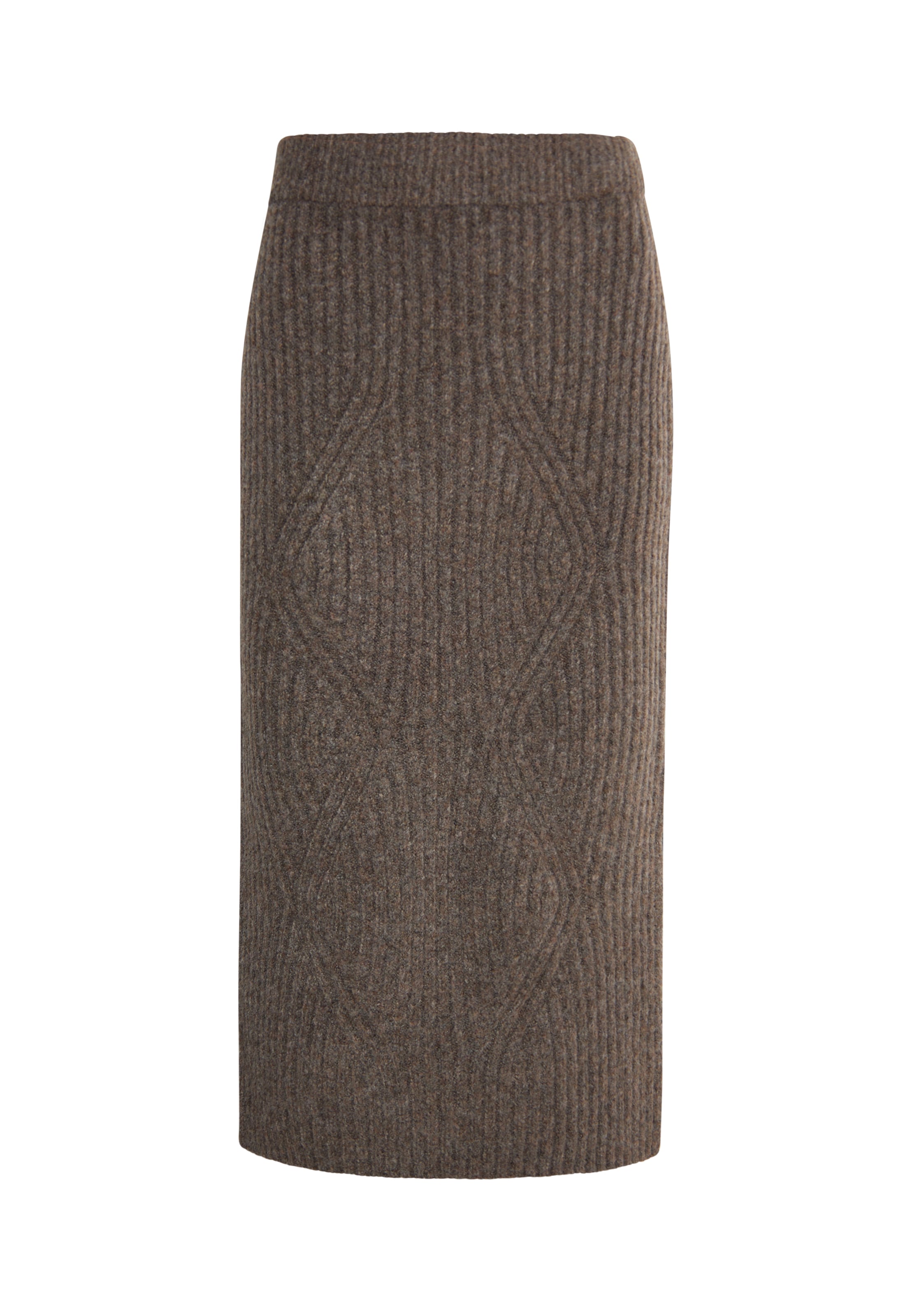 DreiMaster Klassik Kjol 'Ledkin' i brun: framsida