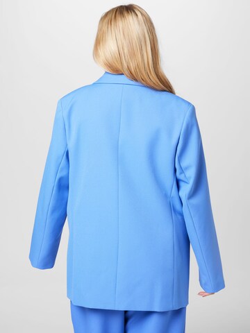 River Island Plus Blazer in Blue