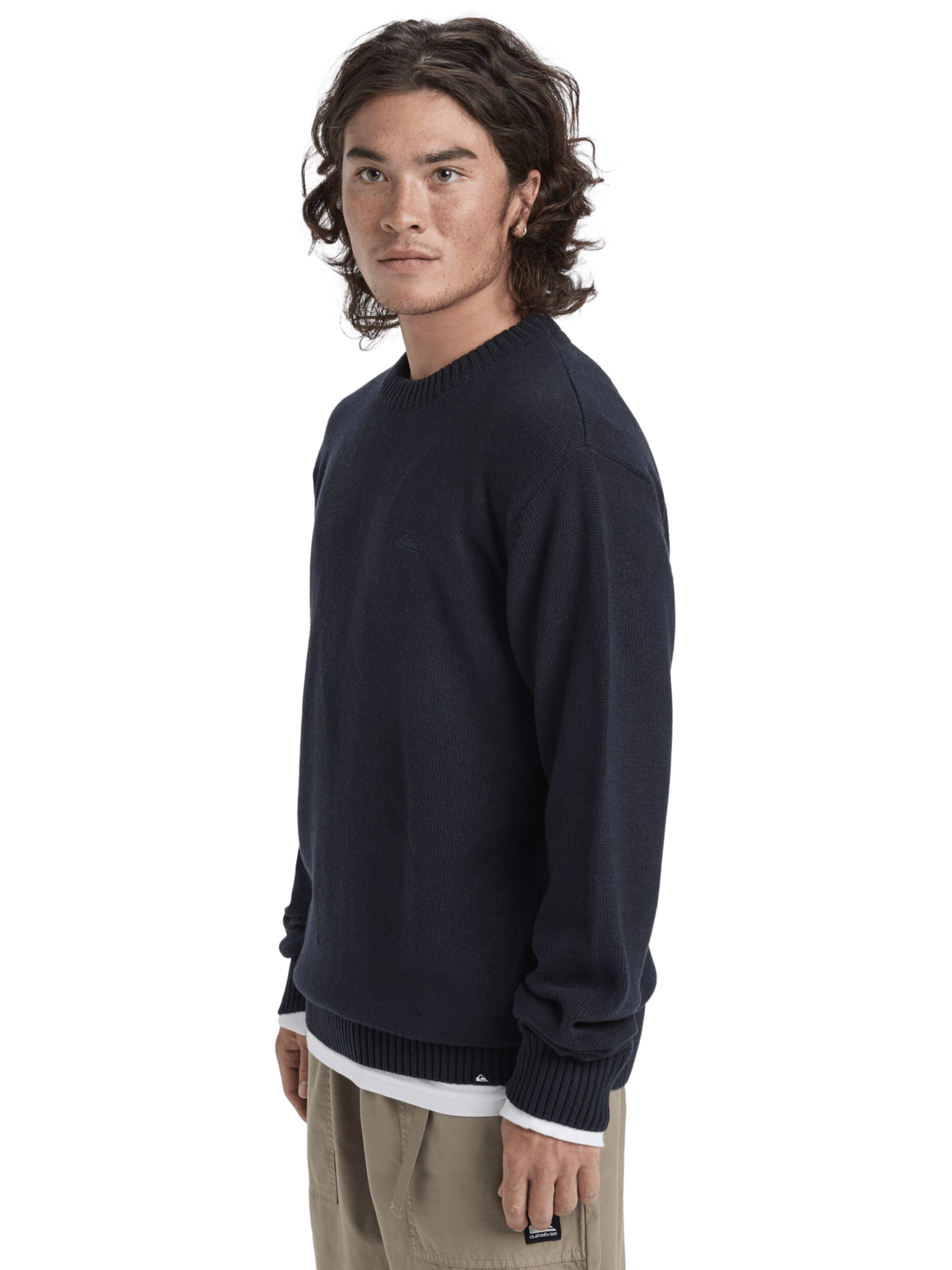 QUIKSILVER Sweatshirt 'Salt Water' in Blue