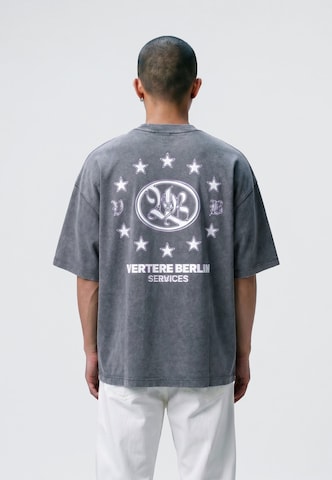 Vertere Berlin Shirt 'SPECTRA' in Grey: back