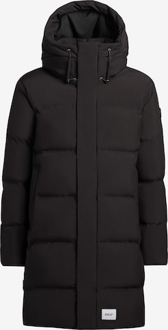 khujoPrijelazni kaput 'STANK3' - crna boja: prednji dio