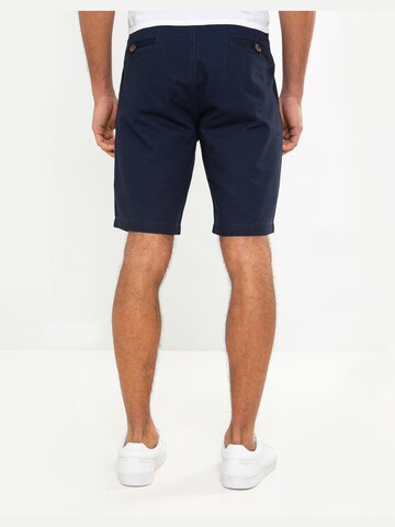 Threadbare Regular Short 'Southsea' in Blau