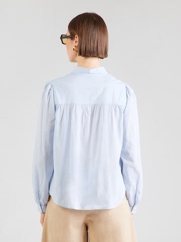 Pepe Jeans Bluse i blå: tilbage