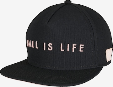 Cayler & Sons Cap 'Ball Is Life' in Black: front