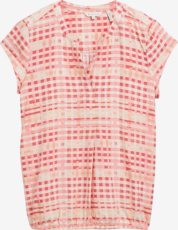 Chemisier TOM TAILOR en rose : devant