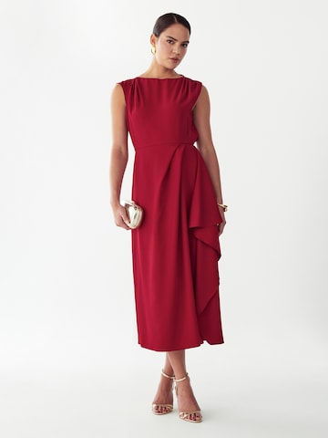 Robe 'Giselle' Willa en rouge : devant