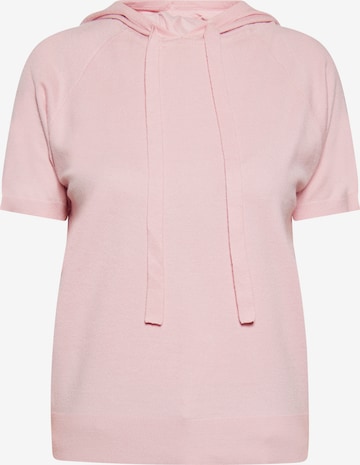 Sweat-shirt SANIKA en rose : devant