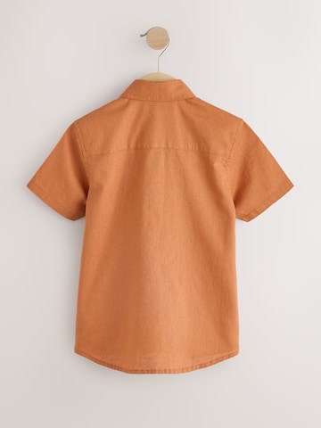 Next Regular Fit Hemd in Braun