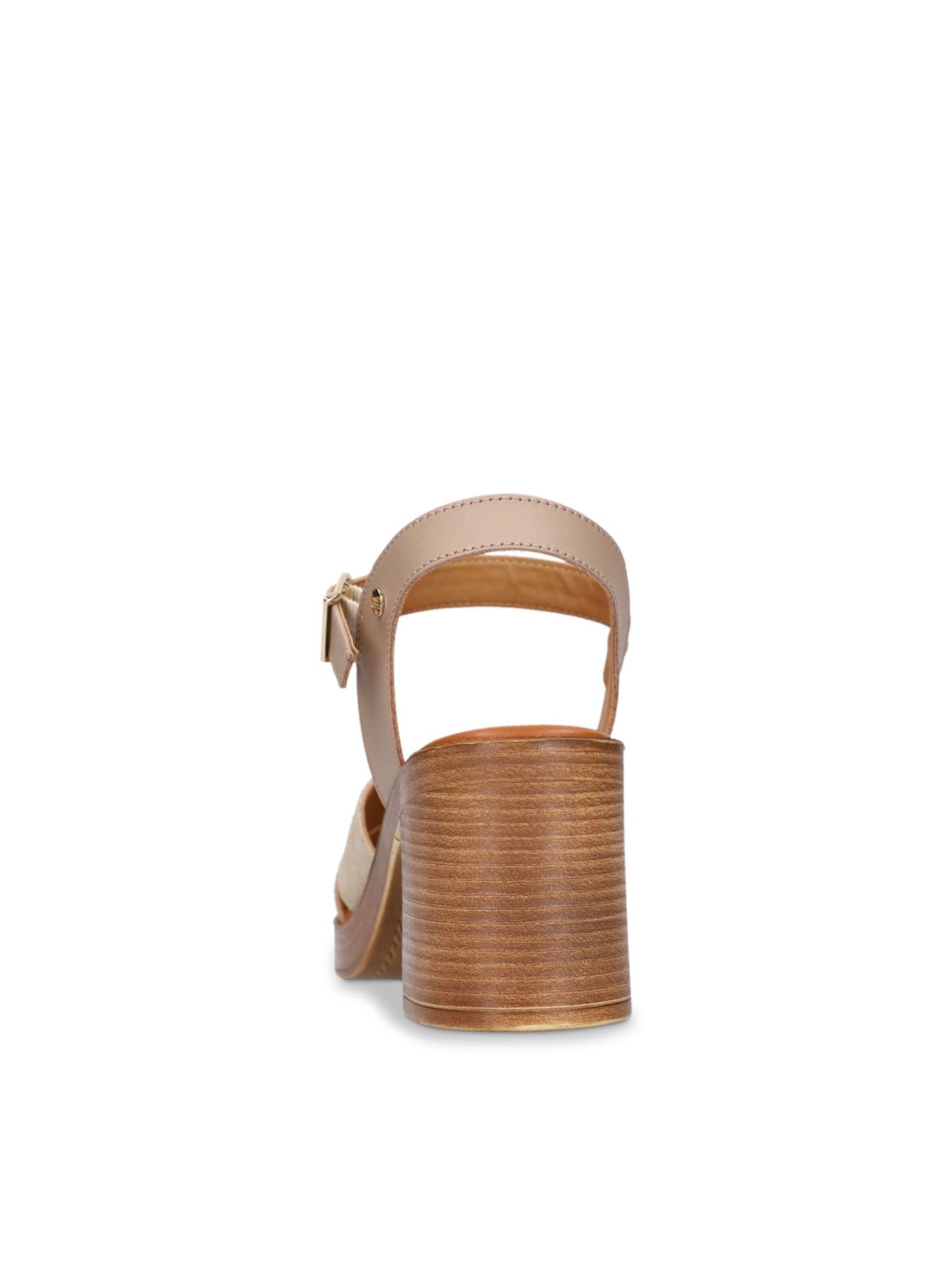 Sandales no stress en beige