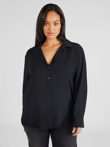 Z-One Bluse 'Go44ya' i sort: forside