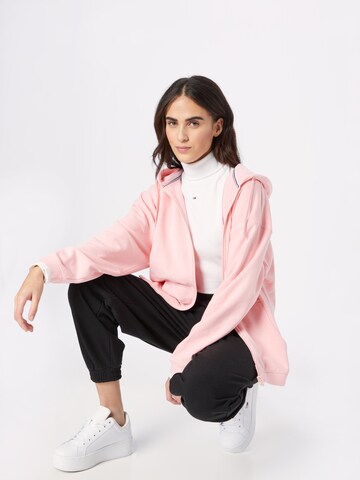 Tommy Jeans Mikina – pink