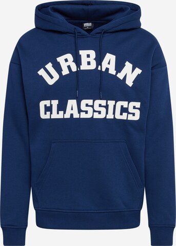 Urban Classics Regular fit Sweatshirt in Blauw: voorkant