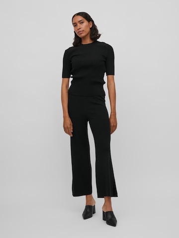 VILA Boot cut Pants 'Kasley' in Black