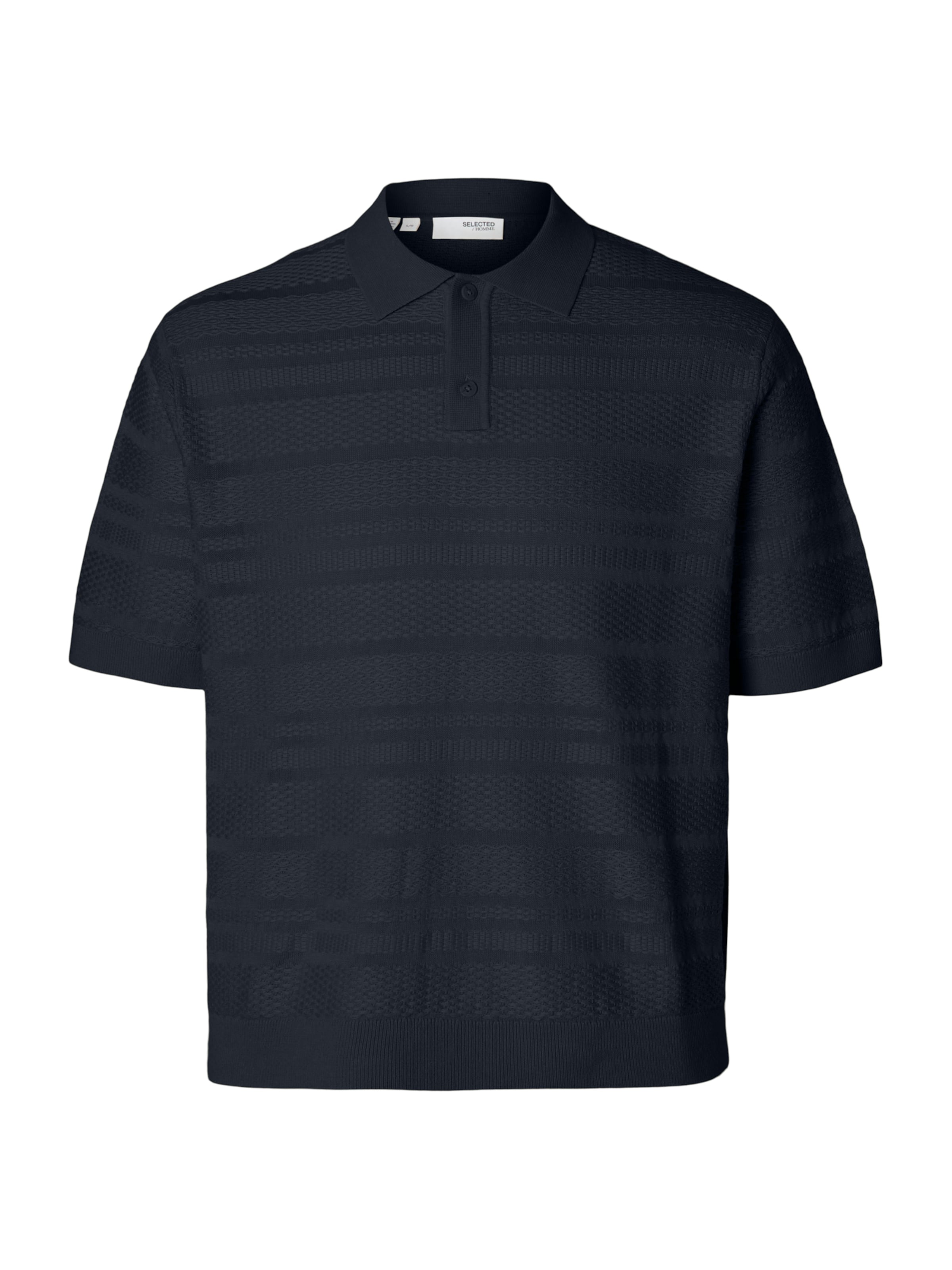 Pull-over 'SLHFoam' SELECTED en bleu : devant