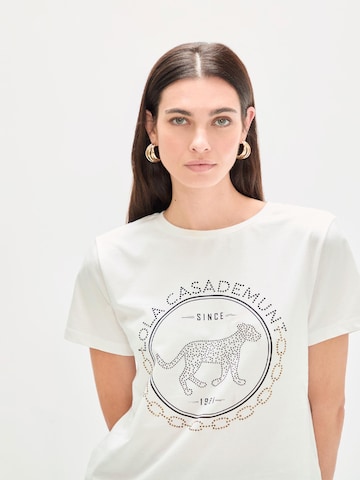 T-shirt Lola Casademunt en blanc