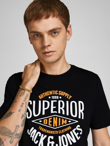 JACK & JONES Shirt in Zwart